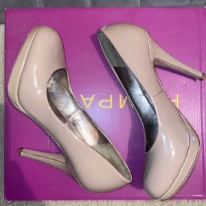 Madden Girl Tan Pumps | Tan Patent Leather Pumps